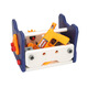 Children's tool box set baby simulation repair tool electric drill screwdriver repair play house toys men [57 pieces set] Tool table + electric drill + tool 16 pieces