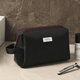 ToMill Toiletries Bag Men's Travel Toiletries Storage Bag Business Waterproof Travel Portable Bath Bag Large Capacity Gentleman-Navy Blue