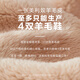 足力健足力健老人鞋雪地高帮加绒棉鞋爸爸送礼长辈羊毛鞋防寒保暖马丁靴 酒红 37