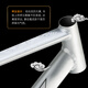 Qianlida Tornado 700 Tornado 500 Bend Road Bicycle Road Vehicle Aluminium Alloy Huile Disc Disc Brake Changement Tornado 500- A3 Rock Grey Silver 700c * 460mm, recommandé environ 160-172cm 16