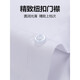 皮尔卡丹（pierre cardin）新疆棉免烫长袖白衬衫男春秋季新款中年商务正装条纹西装衬衣抗皱 浅蓝细条 6623【长袖】 38 【105-120斤】