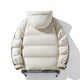 Veste en coton épaissi en coton pour hommes en hiver veste en coton neuf pour hommes Veste en velours à pain à plumes épaissis pour les hommes au 9789 vert L [105-120jin [Jin est égal à environ 0,5 kg]]]