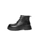 Belle casual boots men's shopping mall same cowhide Martin boots 8NC01DD4 black single 41