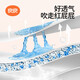 Liangliang (Liangliang) Pad, la almohadilla de separador de orina, la almohadilla del separador de orina desechable, la almohadilla de cuidado del bebé recién nacido, la absorción de agua y transpirable sin ósmosis inversa 46 piezas * 1 paquete [adecuado para bebés de 1 a 6 meses] ballena de plumas súper suave.