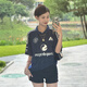 
Adidas 24-25 Manchester United away fan version dark blue breathable soft short-sleeved jersey IU1390 official flagship authentic blue IU1391 player version M Guangzhou