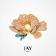 Jay's new Chinese style brooch, high-end women's clothing, corsage accessories, birthday gift for mother-in-law, elders, camellia gift box, brooch (delivered from merchant warehouse)