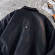 7 high-quality American trendy brand workwear bomber jackets for men in spring and autumn high street handsome trendy design loose casual jacket TMZXF-W78 black L