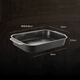 
Han Xiao Han Xiao Home Carbon Steel Grilled Fish Tray Special Pot Rectangular Household Induction Cooker Grilled Fish Iron Plate Open Flame Medium Grilled Fish Plate + 5 pieces of grilled fish paper 40CM Medium 695E9DDF9D