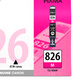 
[90% new] Canon CLI-826 M red ink cartridge (for MX898/MG8280/MG8180/MG6280)