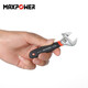 XMSJ Télers mobiles Multi-fonction de plaque mobile Pandée Planche en plastique Poignée antidérapante Téleuse ménage à ouverture mobile 4 pouces 100 mm (ouverture 15 mm) M11303