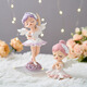 Xixiao Ballet Girl Ornament Cute Cartoon Bedroom Bedside Table Desktop Children's Princess Room Decoration Small Gift Ballet Princess Skirt