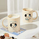 Dipur mug ceramic cup student breakfast milk cup cream style simple office drinking cup