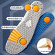 Adapted to the matching Howard 4 3 2 1 insoles, sports shock absorption, sweat absorption, breathable and lightweight 1.0 insoles, non-slip and comfortable 2 pairs of gray 42 sizes