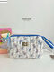 SANQUHU OUTLET SORGE Rangement de vêtements Baby Clothes Bottelted Mother Cart Sac de maquillage Sac de maquillage Blue Fair