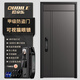 
OUDILE Class A security door zinc alloy entrance door villa door + aviation aluminum foil filled entrance door smart fingerprint lock visual cat eye lock 2150*960 /2050*1050