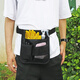 Runhua Nian Cleaning Tool Bag Garden Wallpaper Waiter Cleaning Organization Management Work Waist Bag Tool Bag Watering Can Black Waist Bag (Not Printable)