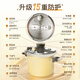Kims cook pressure cooker household 304 stainless steel gas induction cooker universal explosion-proof pressure cooker 5.5L yellow 22cm