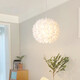 Die Jiangong -Lampensammlung 2025 Wohnzimmer Schlafzimmer Lampe Esszimmer Lampe Schlafzimmer Kronleuchter 2023 Neues nordisches Internet -Promi Kreativität 9272 Weiß 45 cm drei Farben