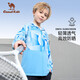 Camel Children's Sun Protection Clothing Spring and Summer Thin Jacket Ice-feeling Breathable Printed Fashion Skin Clothing D