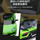 Children's shoes Lamborghini authorized children's electric car that can sit on four-wheeled stroller for children and babies remote control toy car red luxury four-wheel drive + 12V7A + leather seat + soft tires