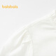Balabala girls and children long-sleeved shirt autumn children's lace shirt 24102001