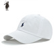 Larren Paul Polo Hut Männer und Frauen gebogene Rand Weiche Top Baseball Mütze Trendy Khaki Vielseitige Sonne Baseball Cap Polo Baseball Cap - Navy Blue M [54-60 cm]
