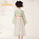 Balabala Hanfu Girls Dress 2024 Autumn Clothing Children's Clothing Children's Chinese Style Children's Long Sleeve Skirt Trend 208324111005