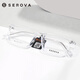 Slova Square Frame Myopia Gläser Rahmen für Männer und Frauen transparent grauer schwarzer Rahmen Brillenrahmen für Gläser Anti-Blau-Licht SF677 SF677 Mattschwarz C10 Einzelrahmen ohne Linse