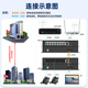 
Huigu Telephone optical terminal 8-channel telephone + 1-channel Gigabit network PCM voice optical terminal Fiber optic transceiver extender SC interface HG-818P1GE