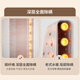 
Tianyuan Muge electric towel rack without punching bathroom towel drying smart carbon fiber heating bathroom storage rack Milk white T681WIFI version-right line