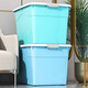 Chenzhi Shangpin Extra Large Clothing Storage Box Wholesale Toy Storage Box Clothes Storage Box Quilt Organizer Box Household Plastic Box Nordic Blue 20# (length 28. width 19. height 17) without wheels