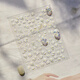 TOMONI NAILART爆款小清新百花浮雕春日野花雏菊桃花樱花背胶指甲贴美甲贴纸 浮雕【小雏菊4877】 1件 常规