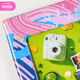 INSTAX Fuji instax Square Refrigerator Magnet Flower Painting