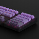 Belly Spirit MK870Pro/MK-Pad 108-key Blackberry side engraving mechanical keyboard Three-mode Obsidian Bluetooth wired wireless Bluetooth customized computer game office Three-mode Obsidian (including MK-Pad)-Purple Qi Donglai side engraving Yuedong Red axis