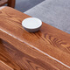 Guangming Möbel Massives Holzsofa Ecksofa Kombination Sofa Abnehmbar waschbarer Shuiquliu Sofa Modernes chinesisches Sofa 3884a Doppelte