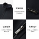 Rimula Men's Autumn Light Business Travel Jacket Four-Way Elastic Water Repellent Business Stand Collar Jacket NKDG3004 Gray Blue 175