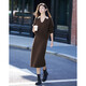 Demana Contrast Color Polo Collar Suit Autumn Long Sleeve Pullover Two-piece Set for Women