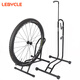 Lebycle 3-in 1 Fahrrad vertikaler Parkrahmen Pyramid Display-Wartungsregal 7-Gang-Einstellung General Mountain Bike Road Bike