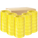Ruban transparent Boîte en gros Scellant ruban adhésif Papier Express Roulette d'emballage Excellent ruban adhésif Transparent grand roule