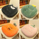 Yingzhu'er cushion office chair sedentary bench thickened seat cushion student classroom dormitory butt pad can sit on the ground mat Dinosaur mat one side plush mat one side heightening skin-friendly cushion universal for all seasons