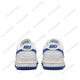 Nike (Nike) Dunklowgs White y Blue Low Top Retro Casual Shoes DH Oficial insignia Auténtica DH9765-105 White and Blue 37.5