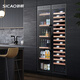 Xinchao (SICAO) Consulting Red Wine Cabinet Double Door Constant Temperature Household Embedded Double Temperature Wine Cabinet Ice Bar Air-cooled Frost-free Electronic Temperature Control Wine Liquor Tea Fruit Refrigeration 260 260B Wine Cabinet + Ice Bar Dual Temperature Dual Control 1.76m 512L