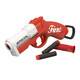 Qinmanhai Casting Shell Shell Launcher Bullet Launcher infantil S686 Boy Boy Soft Bullet Gun Science and Education Model Batch 2061 Mini S686 (azul y blanco)