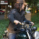 Los trajes de carreras de motocicletas feas feas hermanos perdieron el invierno tallado de equipo al aire libre para al aire libre tela de cera de aceite [UBJ-653] XL