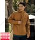 添柏岚（Timberland）男装春户外休闲A69H5可收纳冲锋衣连帽防水外套A68XF/A695W官方旗 A695WEH2深小麦色 24秋新色 XS