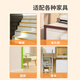 JonibeBe Baby Children's Anti-colision Strips Baby House Househed Anti-Colision Protection Anti-Collision Table de almohadilla Corner esquina anti-colisión Anti-colisión Beige en forma de L en forma de L 4 metros gratis 4 esquinas