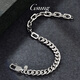 GsunG Platinum Men's Bracelet PT950 New AB Bracelet Fashion Cross Chain Platinum Women's Cuban Chain Single Set Horsewhip Priced by Gram Contact before bidding