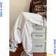 
Idea style (ZHUYIFAN) fat man's large-size pants for men's spring and summer thin heavyweight trousers loose trousers wide-leg sports casual pants trendy K1049 gray 5XL 210-230Jin [Jin equals 0.5 kg]