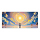 
Three-color cat mouse pad super large 2D landscape office desk pad game e-sports computer keyboard pad student 12803 starry dots 80 cm x 30 cm x 4 mm