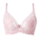Une belle dame [mince et respirante, les gros seins ont l'air petits] en dentelle de lapin sexy tasse d'oreillette anti-convexe du soutien-gorge pour femmes, poudre de pâte de haricot C90 (40)
